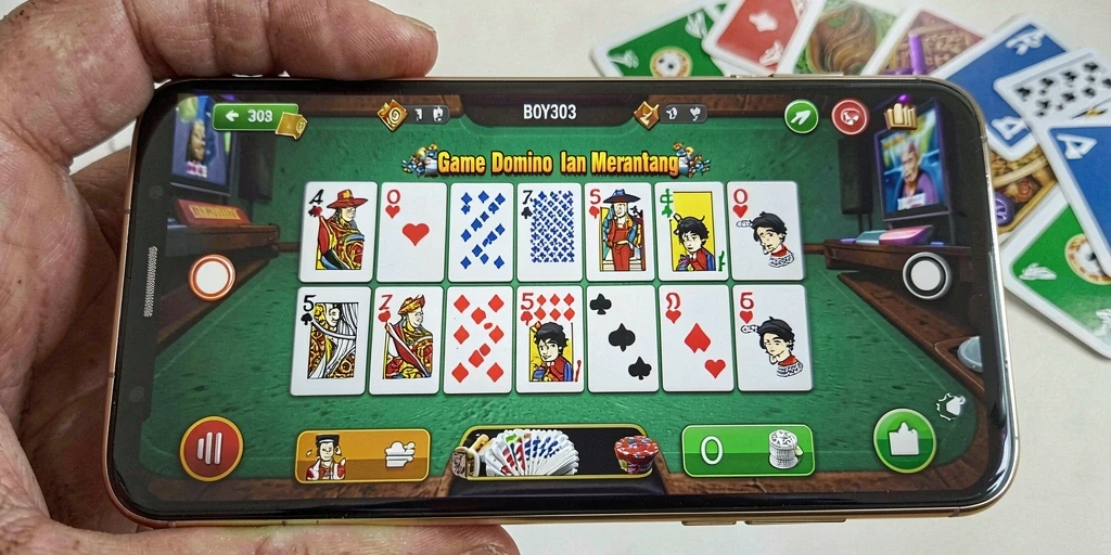 Tampilan menarik gameplay Domino di BOY303.