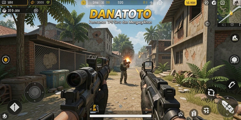 Tampilan gameplay menegangkan dan memukau dari DANATOTO.