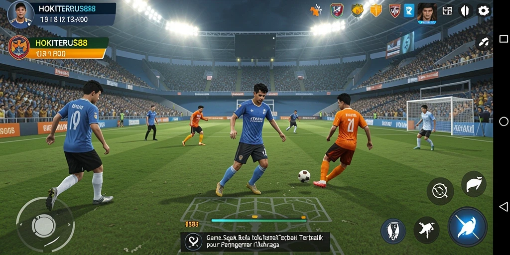 Gameplay HOKITERUS88 yang menakjubkan dengan aksi di lapangan.