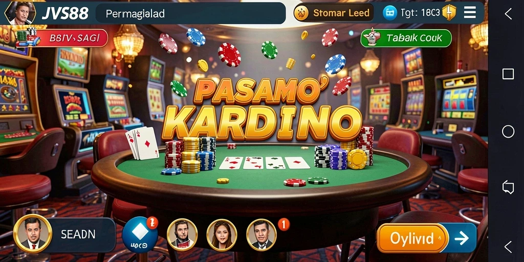 Tampilan gameplay JVS88 yang menarik dan penuh warna.