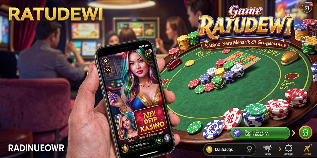 Gameplay menegangkan di RATUDEWI dengan berbagai pilihan permainan Kasino.