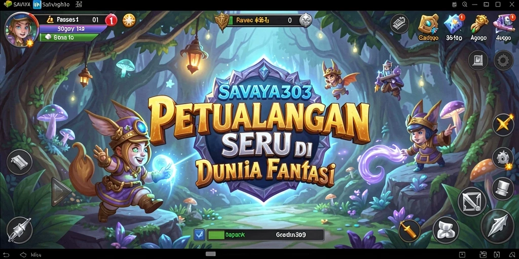 Tampilan screenshot SAVAYA303 menunjukkan aksi seru di dunia petualangan.