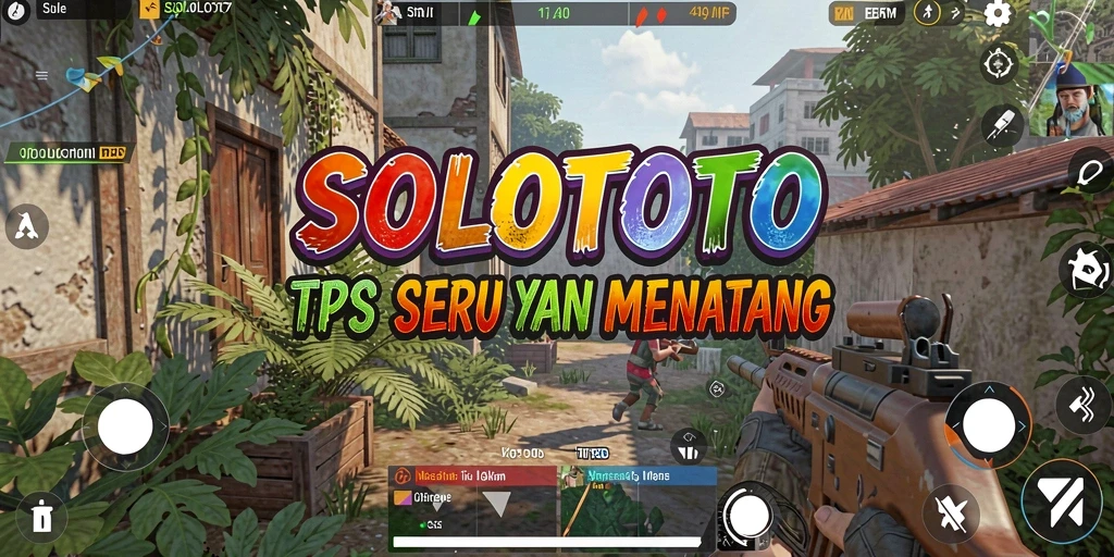 Tampilan gameplay SOLOTOTO yang menegangkan dan seru.
