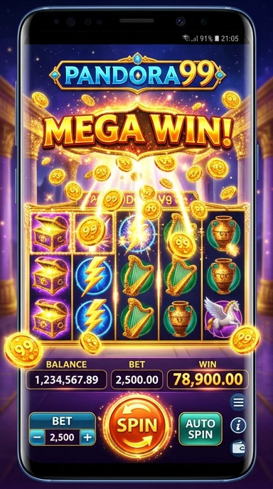 Daftar kategori aplikasi di Pandora99 yang beragam.